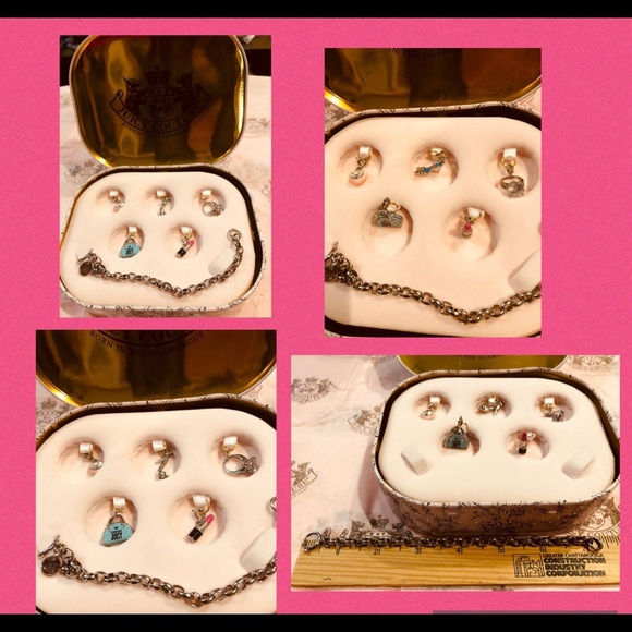 NIB Juicy Couture Mini Charm Bracelet - Picture 5 of 5